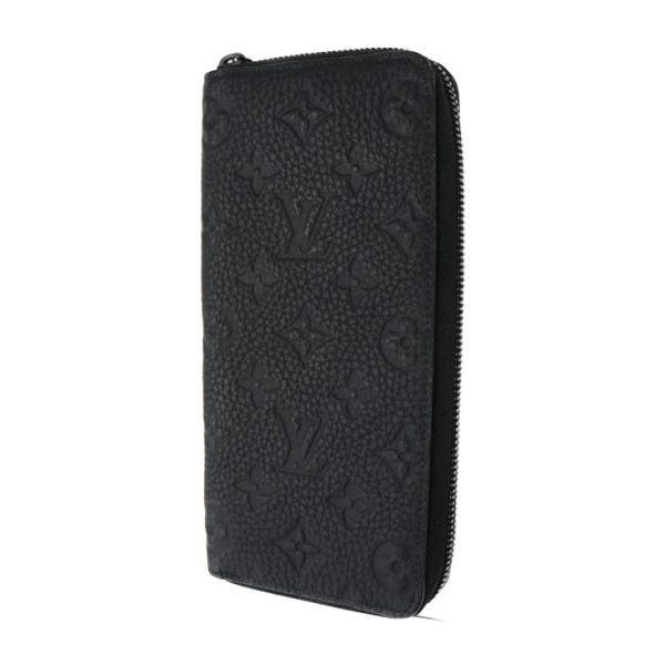 2404023008032 2 Louis Vuitton Zippy Vertical Long Wallet Black