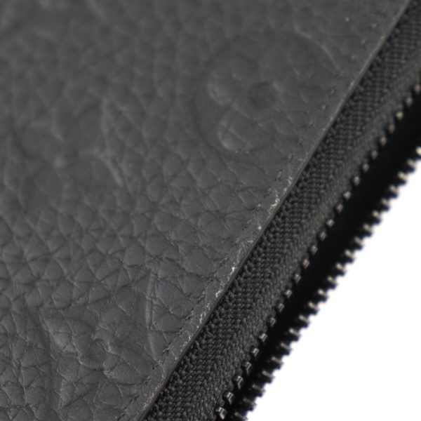 2404023008032 6 Louis Vuitton Zippy Vertical Long Wallet Black