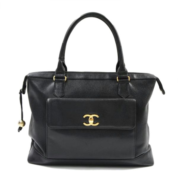 24050 1 CHANEL Cocomark Leather Briefcase