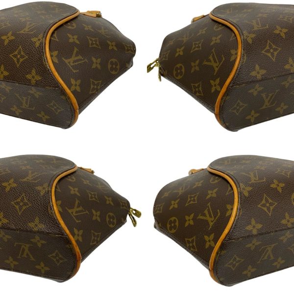 240615kma159 8 8 Louis Vuitton Ellipse PM Monogram Leather Mini Tote Bag Brown