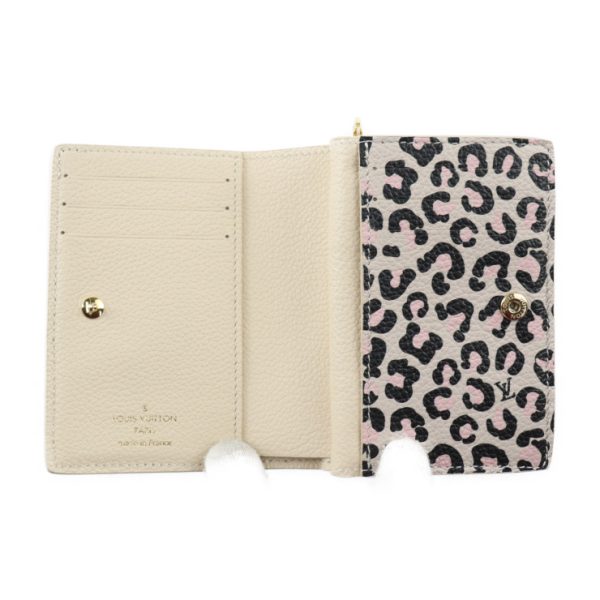 2407033007041 7 Louis Vuitton Claire Wild At Heart Wallet Creme