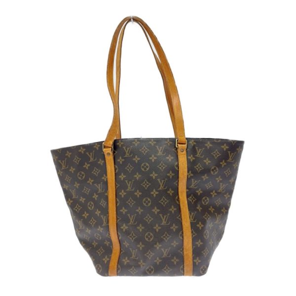 240801 1 LOUIS VUITTON Monogram PVC Sack Shopping Shoulder Bag Brown