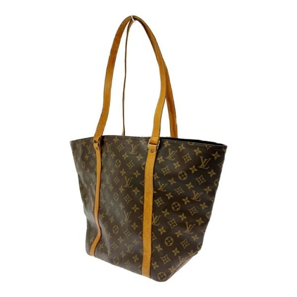 240801 3 LOUIS VUITTON Monogram PVC Sack Shopping Shoulder Bag Brown