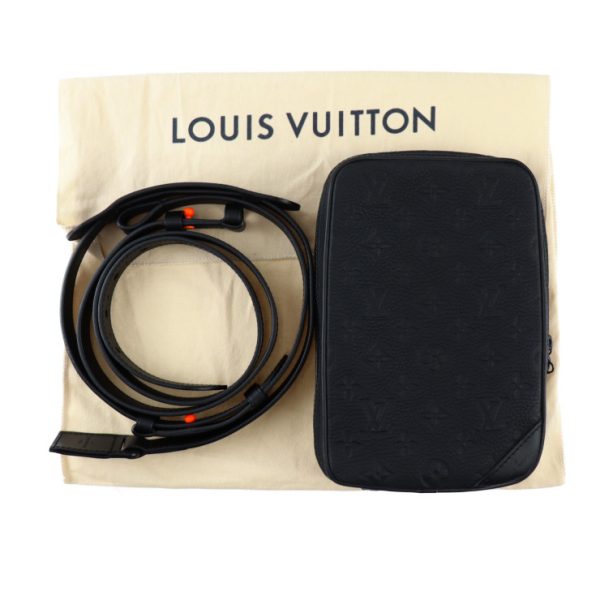 2408023007050 9 Louis Vuitton Side Bag Shoulder Black Orange