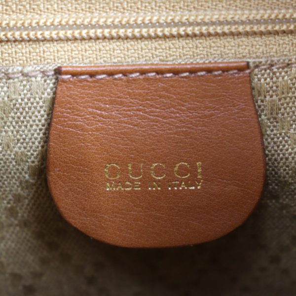 2408023007054 10 Gucci Mini Backpack Bamboo Rucksack Brown