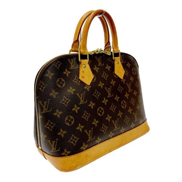 240934 2 LOUIS VUITTON Monogram PVC Alma Handbag Brown