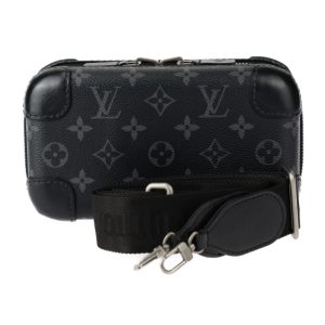 2410063007052 1 Louis Vuitton Taiga Brother long wallet M30501 black leather