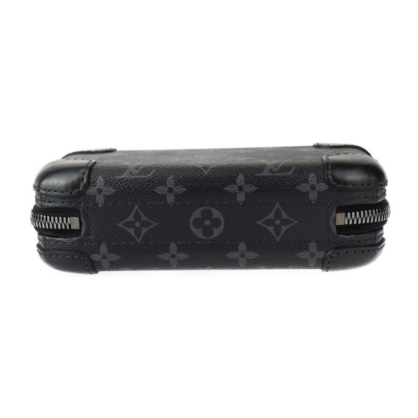 2410063007052 5 Louis Vuitton Clutch Shoulder Bag Black Gray