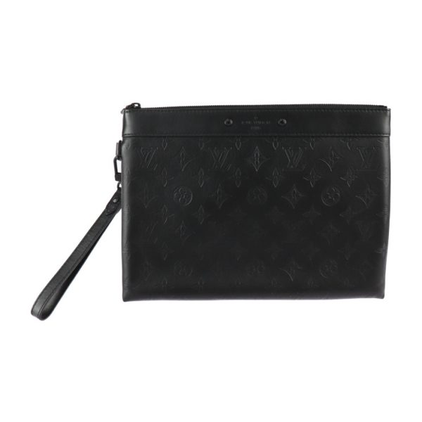 2411013007023 1 Louis Vuitton Pochette To Go Bag Black