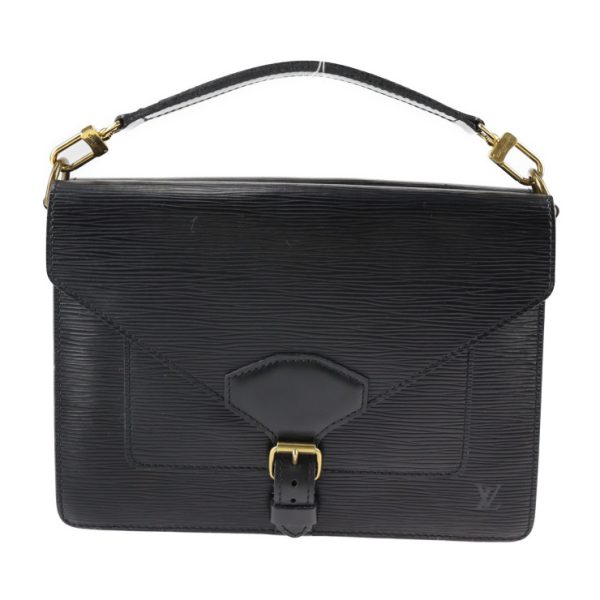 2411013007024 4 Louis Vuitton Bifas Epi Handbag Leather Black