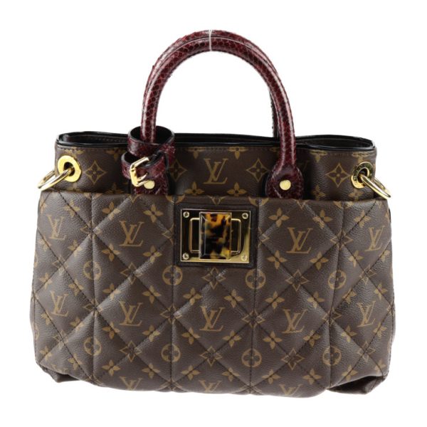 2411013010011 2 Louis Vuitton Etoile MM Handbag Ostrich Brown