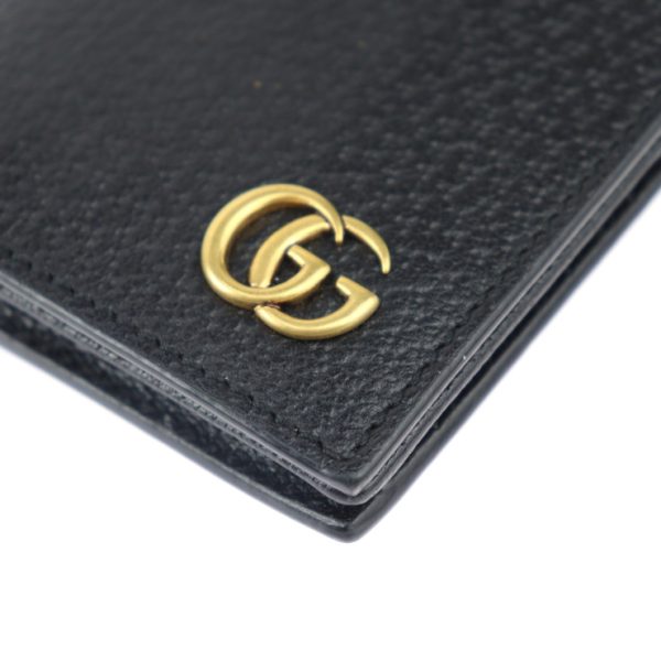 2411053008053 4 Gucci GG Marmont Card Case Leather Black