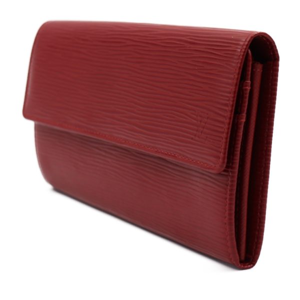 2413023001069 2 Louis Vuitton Portefeuille Sarah Long Wallet Ruby