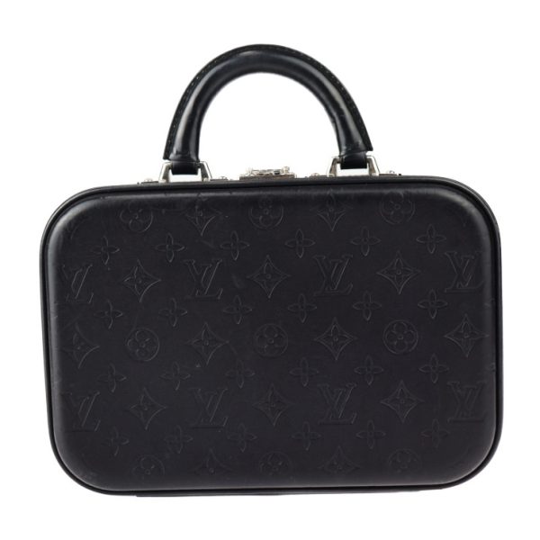 2413053007059 1 Louis Vuitton Valisette PM Handbag Glace Black