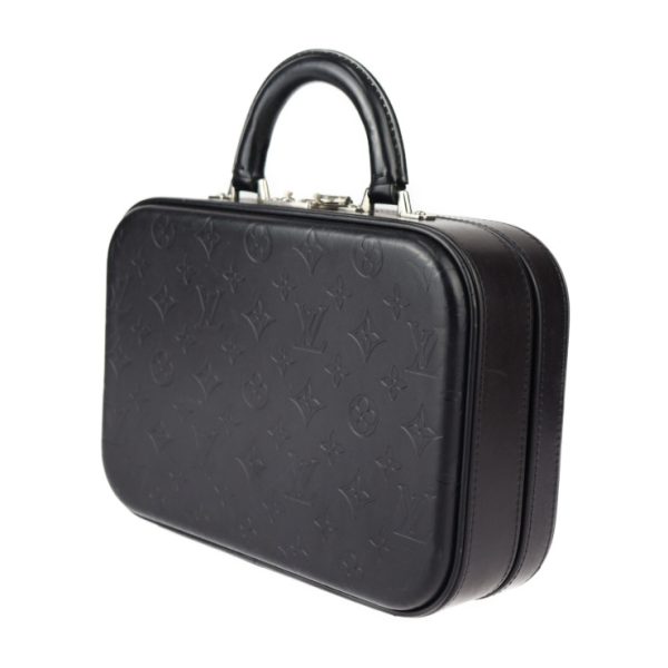 2413053007059 2 Louis Vuitton Valisette PM Handbag Glace Black