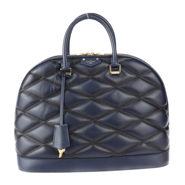 2413053007060 1 Louis Vuitton Alma GM Maltage Handbag Blue Marine