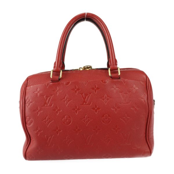 2413053007061 3 Louis Vuitton Speedy 25 Bandouliere Handbag Red