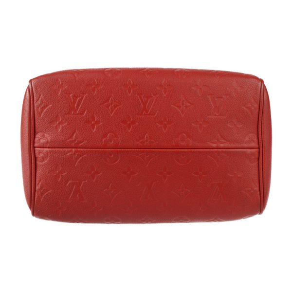 2413053007061 4 Louis Vuitton Speedy 25 Bandouliere Handbag Red