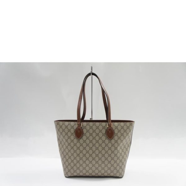 24135 2 Gucci GG Supreme Tote Bag Beige