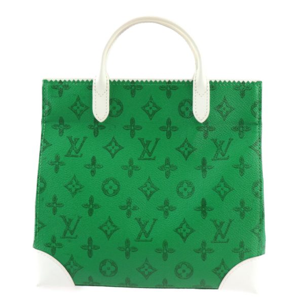 2414033007081 3 Louis Vuitton Everyday Litter Handbag Green White