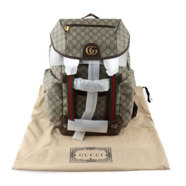 2414033007092 9 Gucci Skateboard Backpack GG Marmont Beige Brown