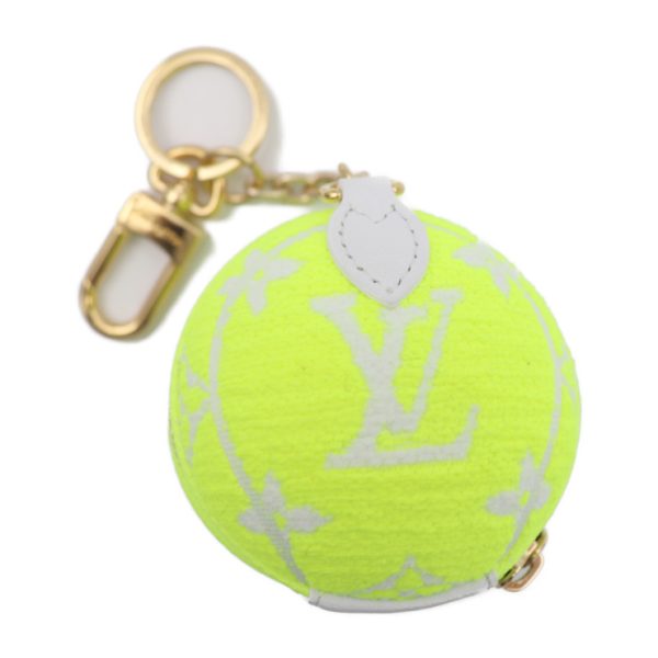 2414033010073 2 Louis Vuitton LV Set Match Key Chain Yellow White