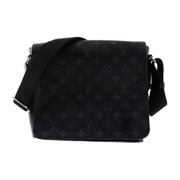 2415023007109 1 Louis Vuitton District PM Shoulder Bag Black