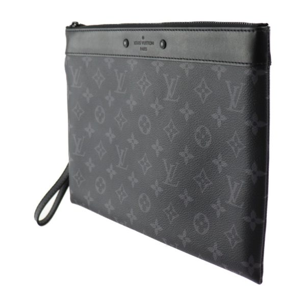 2415023010080 2 Louis Vuitton Pochette To Go Bag Black