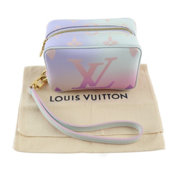 2415023010094 9 Louis Vuitton In The City Pouch Pink Purple White