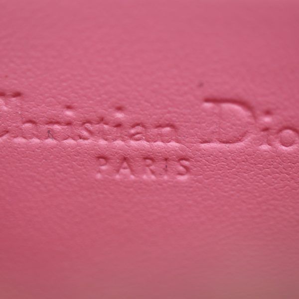 2415043007082 8 Dior Small Zip Coin Case Lambskin Coin Purse Pink