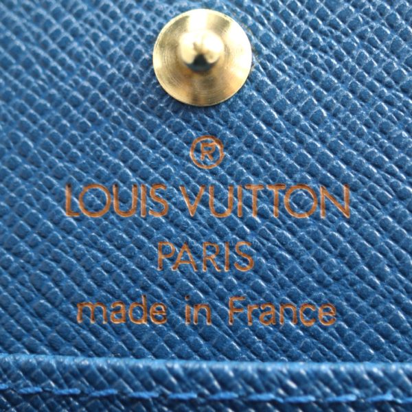 2416023001120 8 Louis Vuitton Portomone Boite Case Toledo Blue