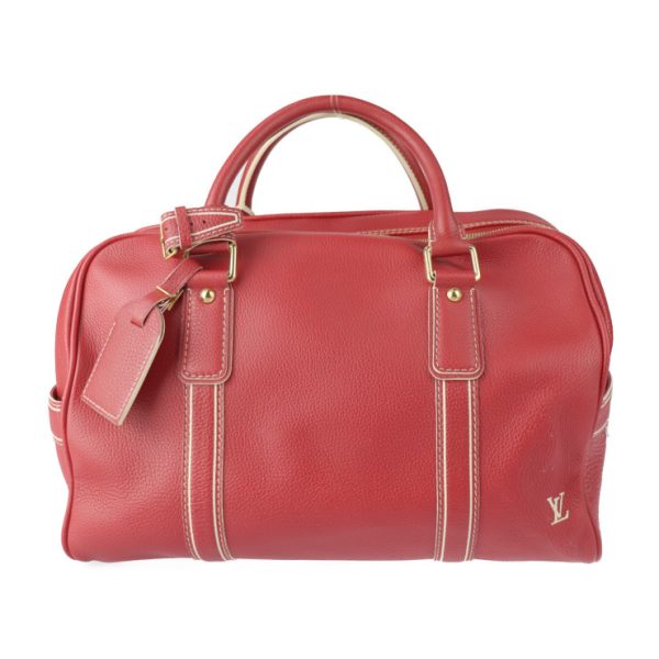 2416053007070 1 Louis Vuitton Carryall Boston Bag Tobago Red White