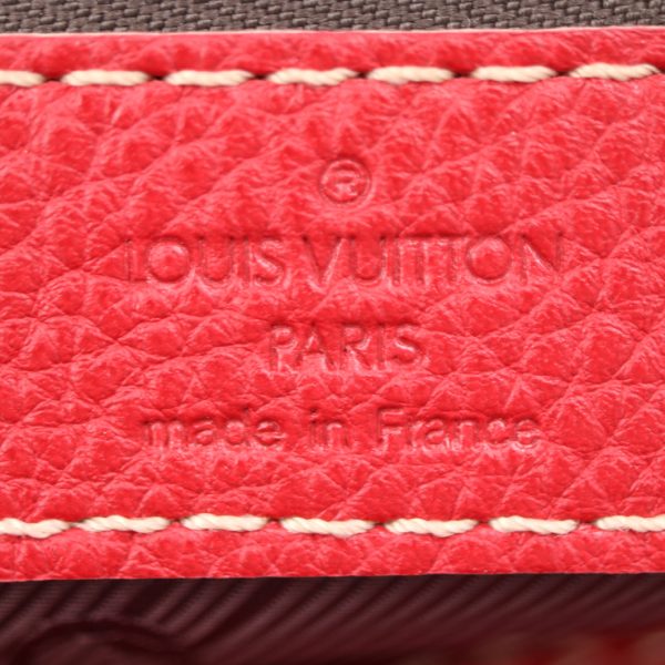 2416053007070 10 Louis Vuitton Carryall Boston Bag Tobago Red White