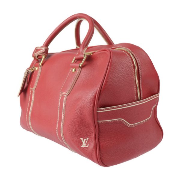 2416053007070 2 Louis Vuitton Carryall Boston Bag Tobago Red White