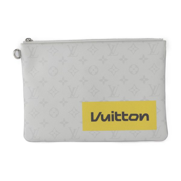 2416053007073 1 Louis Vuitton Pouch GM Bag Light Gray