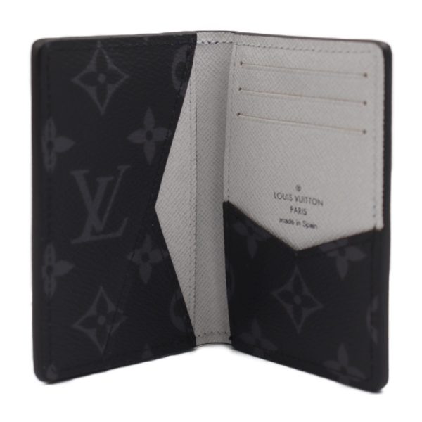 2416053007074 8 Louis Vuitton De Poche Card Case Blue Black Gray