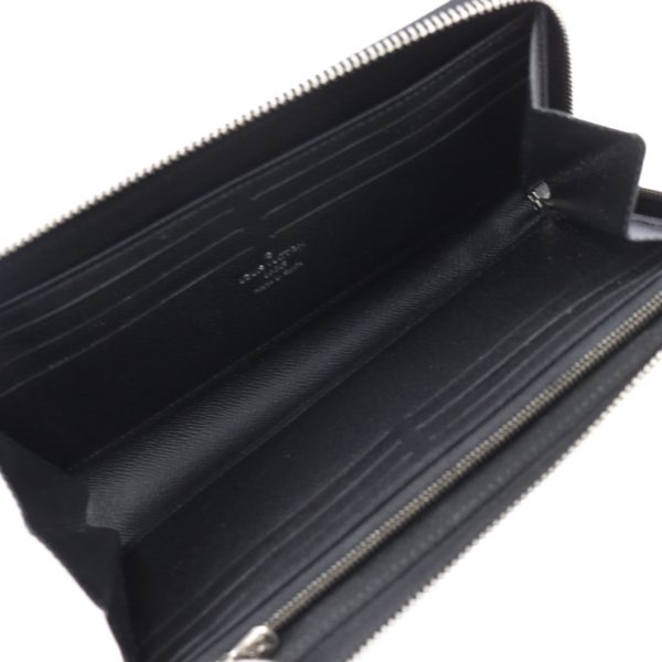 2417033008100 7 Louis Vuitton Zippy Dragonne Long Wallet Black