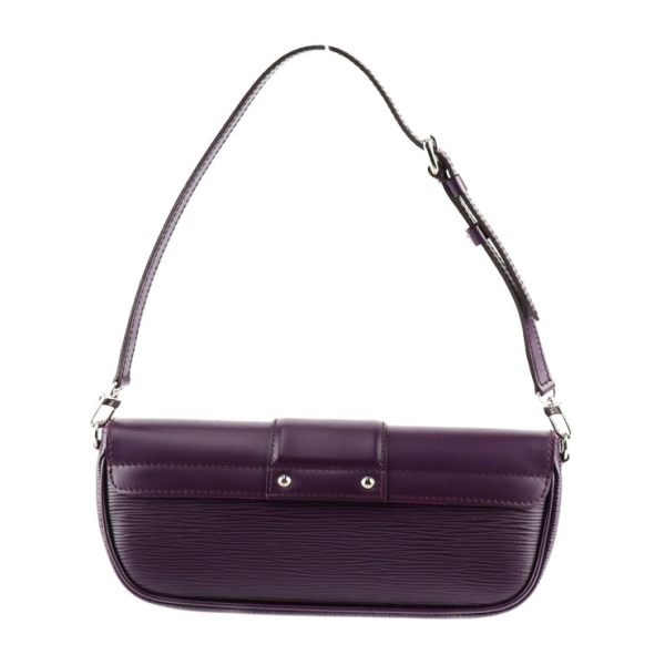 2417033008107 3 Pochette Montaigne Shoulder Bag Epi Leather Cassis