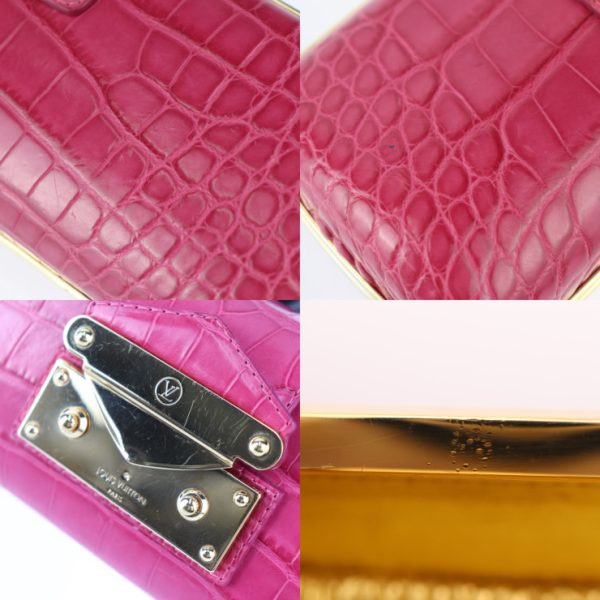 2417063007087 8 Louis Vuitton Tresor Clutch Bag Pink Gold