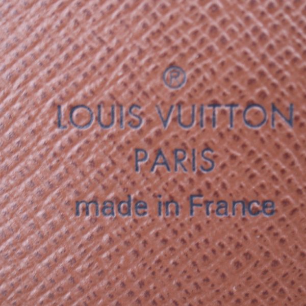 2418043007087 7 Anvelop Carte De Visite Card Case Monogram Brown