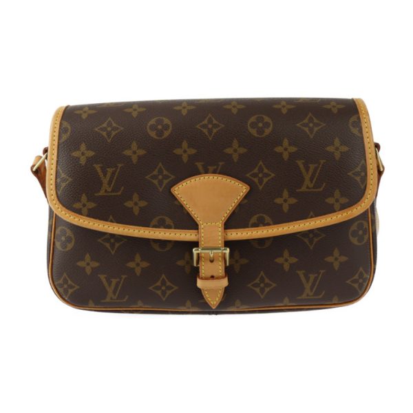 2418061001025 1 Louis Vuitton Sologne Monogram Shoulder Bag Brown