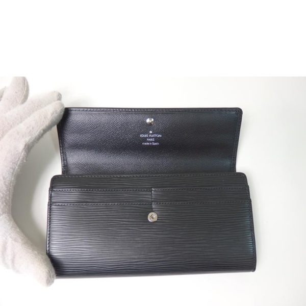 24194 4 Louis Vuitton Portefeuil Sala Bag Epi Noir