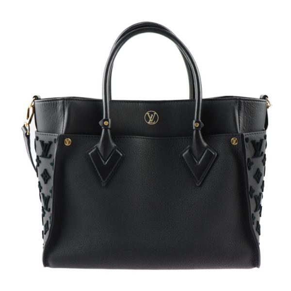 2421013008074 3 Louis Vuitton On My Side MM Handbag Black