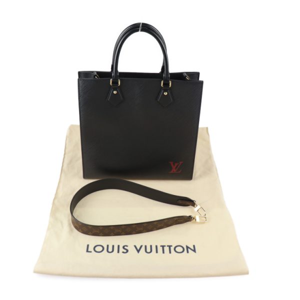 2422013007094 9 Louis Vuitton Sac Pla PM Tote Bag Leather Black