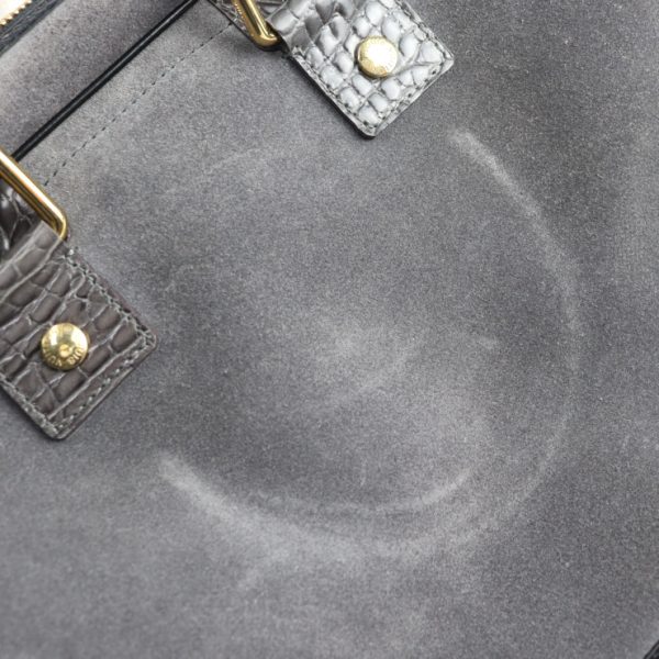 2424013007116 8 Louis Vuitton Stamp GM Handbag Gray Black