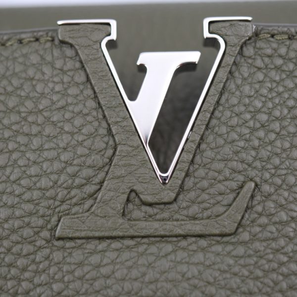 2424013010104 7 Louis Vuitton Capucines BB Handbag Khaki Green