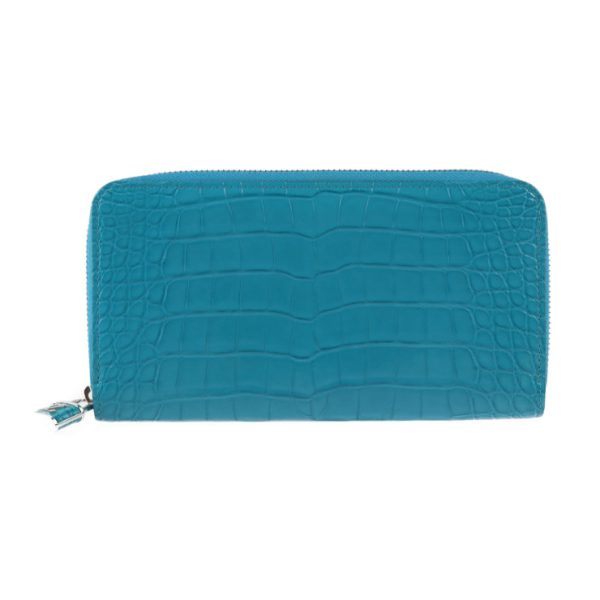 2424013010111 1 Louis Vuitton Zippy Wallet Brilliant Blue Canal