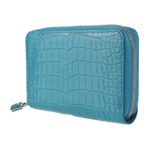 2424013010111 2 Louis Vuitton Zippy Wallet Brilliant Blue Canal