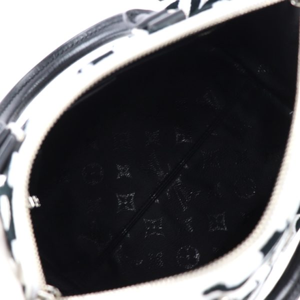 2425033007157 9 Louis Vuitton Handbag Bandouliere 25 White Black