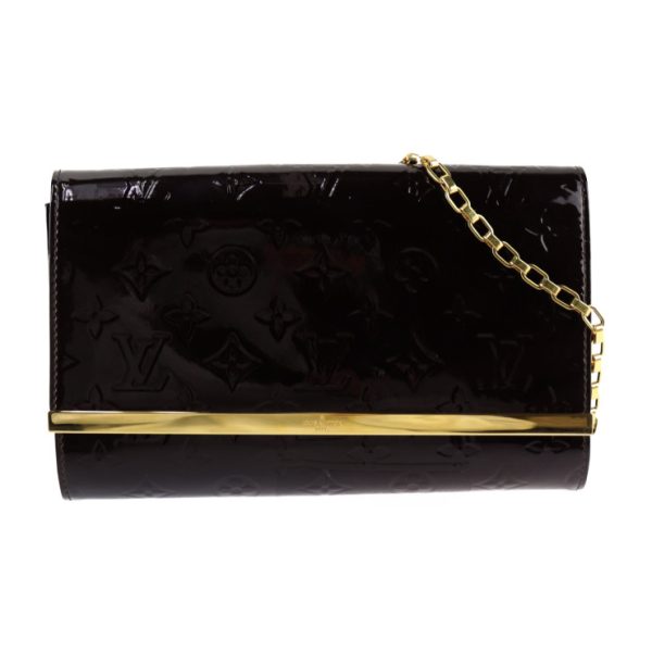 2425033007158 2 Clutch Anna Handbag Monogram Vernis Amaranto